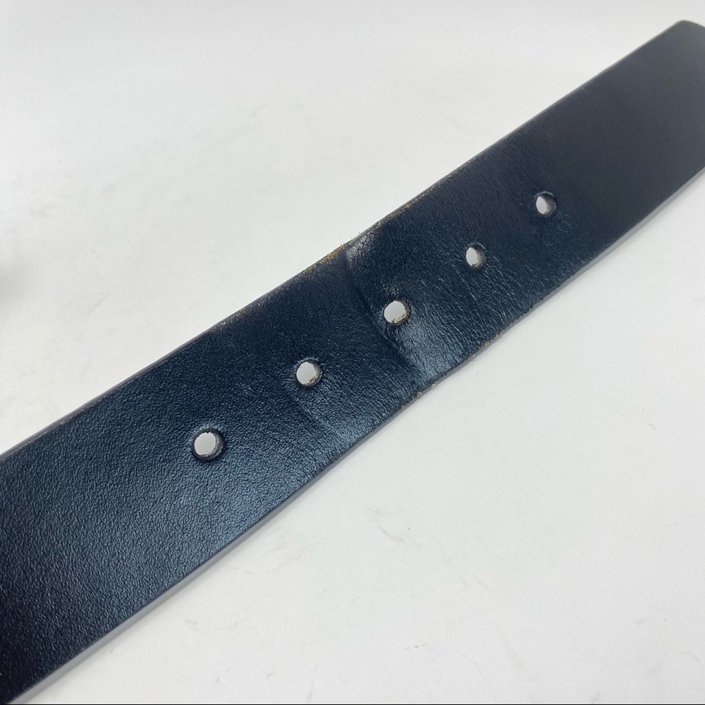 Harley Davidson Black Leather Belt Men’s Size 40 - Picture 5 of 8